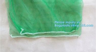 Hot sale 25kg 30kg Raschel knitted mesh produce bags for onions,garlic raschel mesh bag for fruits and vegetables net ba supplier