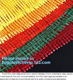 Promotional raschel pp woven mesh bag,Machine Knitted Pp Vegetables Raschel Mesh Bag,Fruit and vegetables Raschel mesh b supplier