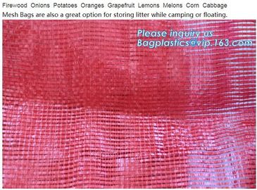 Promotional raschel pp woven mesh bag,Machine Knitted Pp Vegetables Raschel Mesh Bag,Fruit and vegetables Raschel mesh b supplier