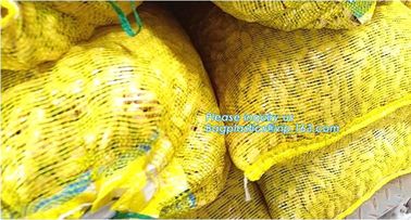 100% PE Raschel Net Mesh Bag for Fruit Potato Firewood Packaging,MESH BAGS FOR PACKING VEGETABLE AND FRUIT PE RASCHEL ME supplier