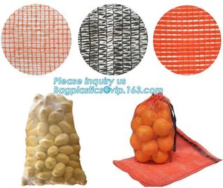 Factory directly sale pe raschel bag/PE raschel mesh bag for potato and onion,small raschel pe mesh bags for potato whol supplier