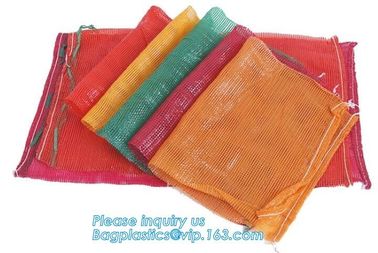 pe raschel bag Leno mesh bag orange mesh bags,New arrival potato bags raschel mesh bags,raschel mesh bags for vegetable, supplier