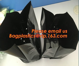 polyethylene black grow bags plastic plant pot seeding nursery bags,Effective UV Stabilized Black White Plastic Growing supplier