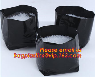 polyethylene black grow bags plastic plant pot seeding nursery bags,Effective UV Stabilized Black White Plastic Growing supplier