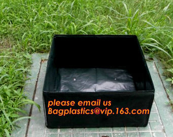 7 Gallon Grow Bags /Aeration Fabric Pots w/Handles (Black),Breathable Non-woven plant pots with handles 40 gal grow bags supplier