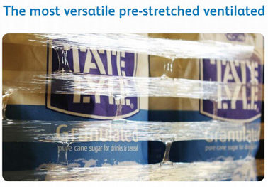 STRETCHED VENTILATED FILM,PRE-STRETCHED VENTILATED FILM, machine wrap ventilated stretch film,pre stretched ventilated s supplier