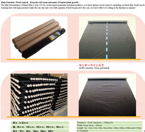 Agriculture Ground Cover/Mulch Film/Weed Mat,Biodegradable black and white film for agricultural mulching film,compostab supplier