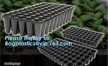 plastic nursery tray seedling tray have different numbers cups,Plastic Flowers Seedling Hydroponics Nursery Trays, BIO supplier