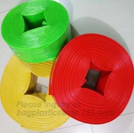 Pvc Spiral Flexible Layflat Hose,High Flexibility Pvc Flexible Water Layflat Hose,Fiber Spring Layflat Hose, bagease pac supplier