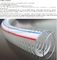 manufacture transparent pvc steel wire spiral reinforced water hose,coveying water, oil and powder in the factories, agr supplier