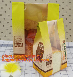 gift paper bag handle paper bag greaseproof paper bag bakery packaging delicatessen confectionery,wholefoods flour/sugar supplier