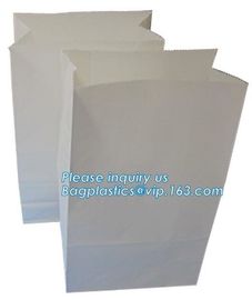 wholesale bread paper bag for customer blank paper bag,greaseproof printed bakery bread packaging plastic paper bags wit supplier