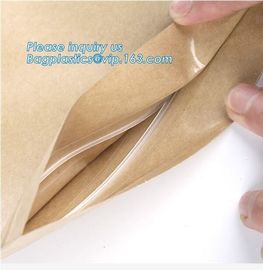 gusset kraft paper baguette bread plastic bag bread packaging bags,luxury gift food grade bakery Paper cake and bread pa supplier