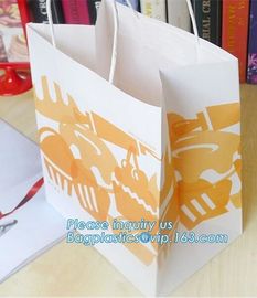 Wholesale paper shopping gift printed wrapping string custom eco-friendly kraft paper bag,Printed Customised Craft Kraft supplier