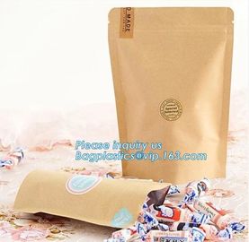 Custom Brown Kraft Paper Bakery Bread Packaging Bags,Brand paper bag machine making paper bag paper bread bag, bagease supplier