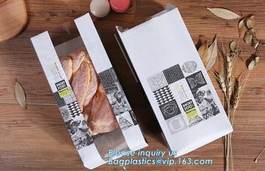 Custom without handle bread packaging kraft paper bags for food,Brown Kraft Paper Bag Baking Bread Packaging Food Paper supplier