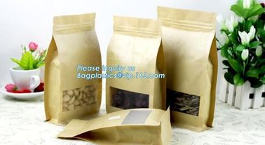 Custom Printing Recycled Brown Kraft Paper Bags,Custom Printed Factory Glassine Paper Bread Small Brown Bag, bagease supplier