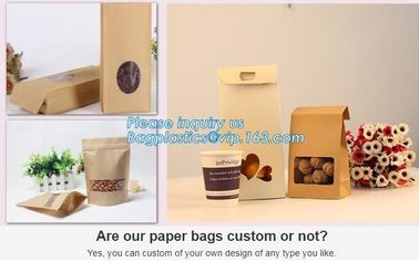 Brown Kraft Paper Bags Recyclable Gift Jewelry Food Bread Candy Packaging Shopping Party Bags For Boutique, bagease pac supplier