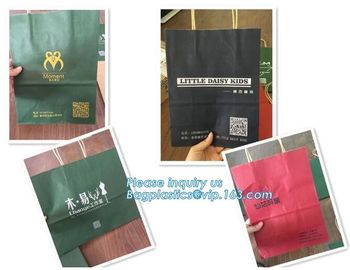 Food bags disposable brown paper thickened baking dim sum takeaway wholesale bread bags.,Seal Bread Kraft Paper Packagin supplier