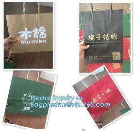 Food bags disposable brown paper thickened baking dim sum takeaway wholesale bread bags.,Seal Bread Kraft Paper Packagin supplier