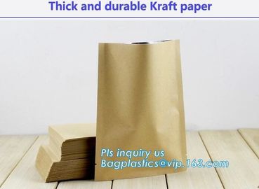 Custom Food Nuts and bread package recyclable kraft paper bag,Bread Use and Food Industrial Use paper bags french bread supplier