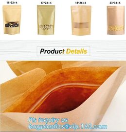 Food grade christmas bread bag,hot sale paper bag,Reasonable price in china plastic lined custom printed kraft paper bre supplier