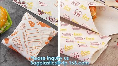 Printed deli food wrapping wax paper wrap Wholesale from China,Butter Wrapping Paper Greaseproof Paper Food Grade Paper supplier