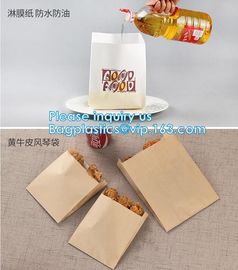 fried chicken hamburger fast food packaging wrapped bag plastic paper wholesale disposable custom printing,Deli food pac supplier