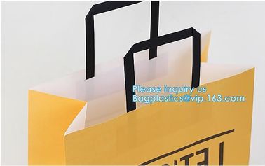 Eco Friendly Reusable Custom Color Shopping Carry Brown Kraft Paper Bag Manufacturer,Recycled Kraft Paper Bag Gift Shopp supplier