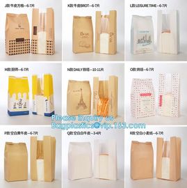 FDA food grade custom printed clear plastic bread bags,Food Grade Side Gusset Brown Paper Bread Bag,Custom Printed Bread supplier