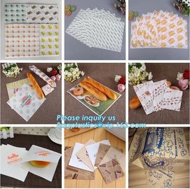 Eco friendly for bread packing paper bags with logo,Food packaging bag disposable kraft paper dried fruit bread bag with supplier