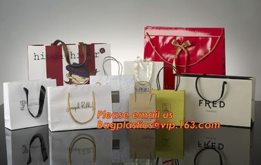 Custom Private Label Luxury Carrier Packing Hair Salon Paper Bag With Logo,Custom Personalized Design Printed Boutique G supplier