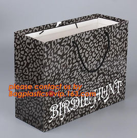 Luxury reusable sturdy screen printing carrier paper bag for shopping,luxury carrier paper bag with plastic handle &amp; riv supplier