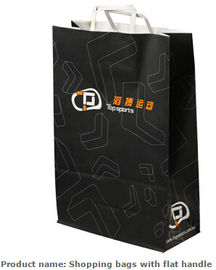 Custom hand luxury matte black kraft wine bottle paper shopping gift packaging carrier bag wholesale with handle wholesa supplier