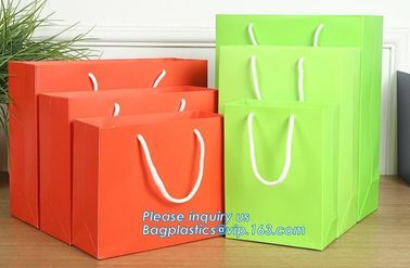 Eco-friendly Kraft paper Flower bag, flower paper packing carrier bag, gift carrying bag,Customcolor life garment grocer supplier