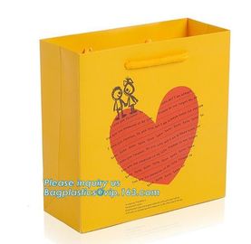 Premium Quality Custom Size Printed Personal Design White Luxury Art Paper Carrier Bags,OEM logo printed gold stamping l supplier