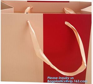 Luxury Recycled Custom Printing Logo Paper Shopping Bag Wholesale Paper Carrier Bag,wedding paper gift candy carrier bag supplier