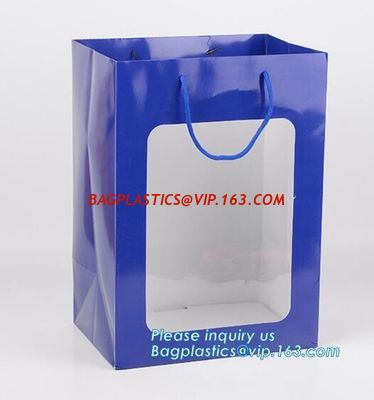 shopping bag luxury grocery bag carrier grocery paper bag,Recycled luxury Ladies Paper Carrier Bag Shopping Bag for Clot supplier