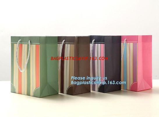 Eco friendly bank famous brand paper luxury carrier bag,Luxury Custom Shopping Rope Handle Paper Carrier Bag, bagease supplier