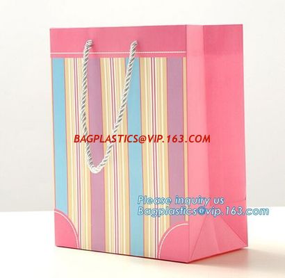 Eco friendly bank famous brand paper luxury carrier bag,Luxury Custom Shopping Rope Handle Paper Carrier Bag, bagease supplier