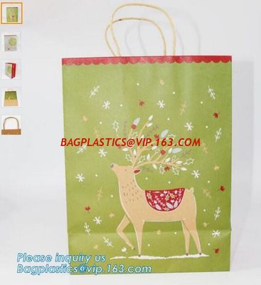 Luxury Black Paper Gift Bags Paper Carrier Bag Party Bag with RibbonHandles,Luxury Paper Carrier Bag Wholesale Kraft Pap supplier