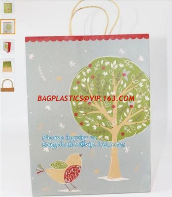 Luxury Black Paper Gift Bags Paper Carrier Bag Party Bag with RibbonHandles,Luxury Paper Carrier Bag Wholesale Kraft Pap supplier