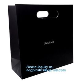 Factory price wholesale machine made laminated luxury paper carrier bags originality paper shopping bag with different h supplier