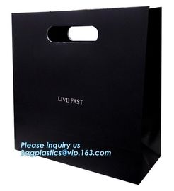 Factory price wholesale machine made laminated luxury paper carrier bags originality paper shopping bag with different h supplier