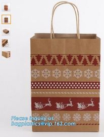 LASER laminated carrier Luxury paper hand bag,Kraft Paper Bag with Handle for Gift Wholesale,Matt Gold Shopping Retail P supplier