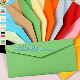Wholesale recycle printing colorful gift custom kraft paper envelope packaging,OEM customized mini handmade offset print supplier