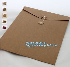 Customized logo paper envelope for plastic card from China supplier,Customized Kraft Paper Antique Envelop Mailer Envelo supplier