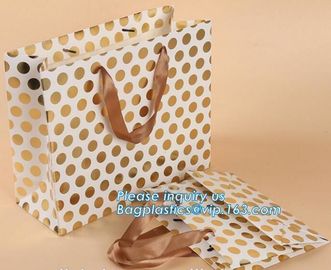 Custom shopping printed carrier handle luxury cheap white kraft logo small wine bottle food jewelry paper gift packaging supplier