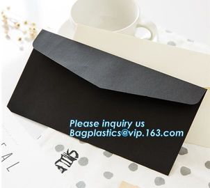 Custom white kraft fancy paper string tie gift folding envelope with ribbon closure for jewelry packaging with earring c supplier