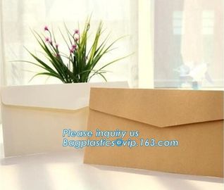 A5 brown kraft paper material envelop for gift packaging,Custom Printing Half Transparent Tracing Paper Envelope, bageas supplier